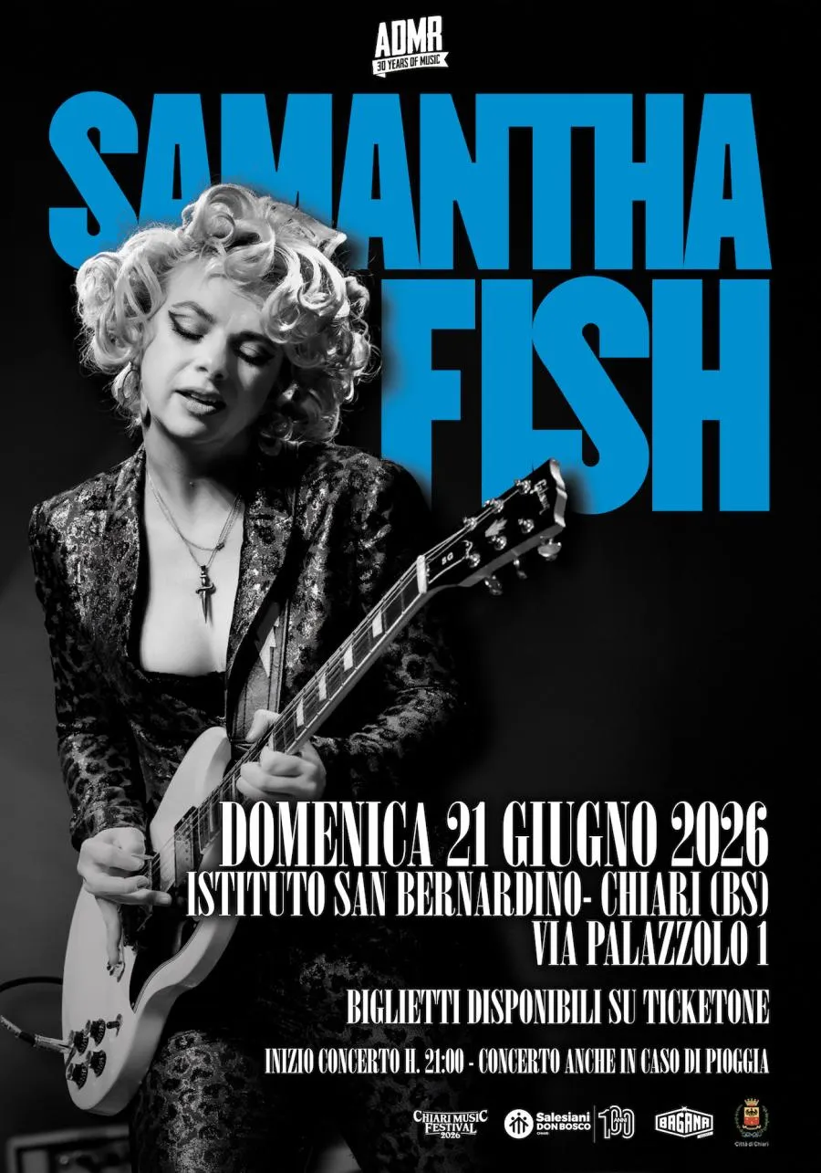 Samantha Fish concert tour poster 2026